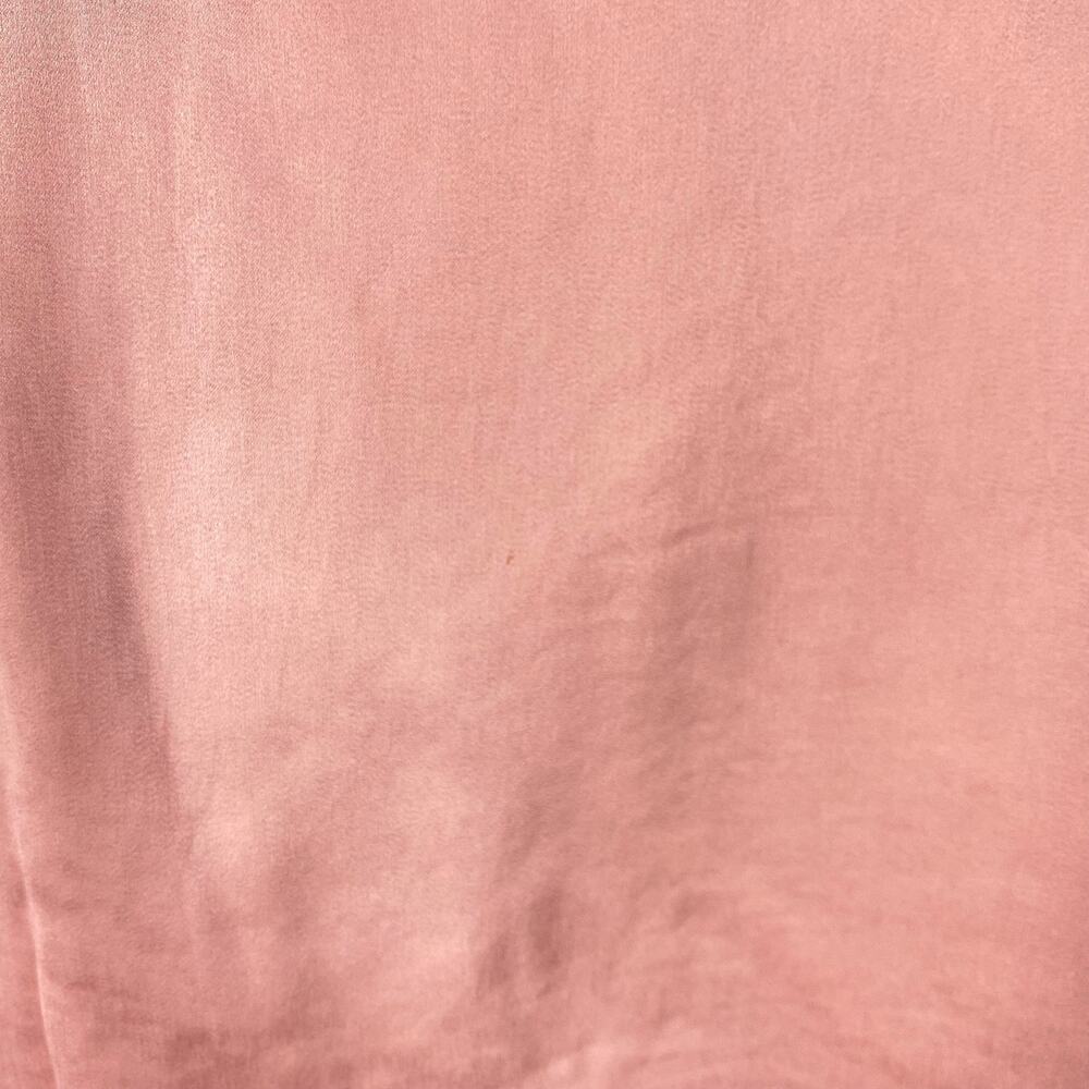 Love Tree Shiny Zip Up Bomber Jacket Pink Sheen Womens Size Large - Picture 11 of 15